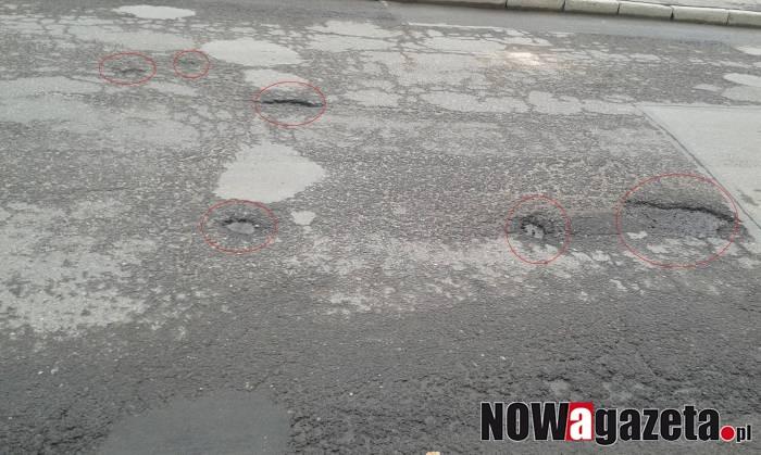 Dziurawe problemy lokalnych dróg