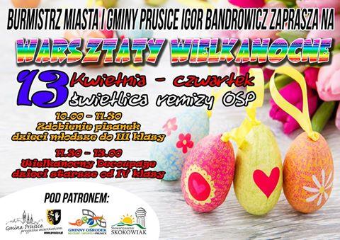 Już jutro warsztaty wielkanocne w Skokowej