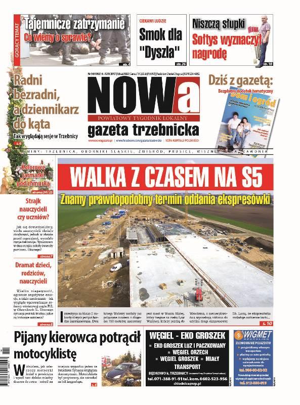 Już jutro ukaże się 14/2017 numer NOWej gazety trzebnickiej