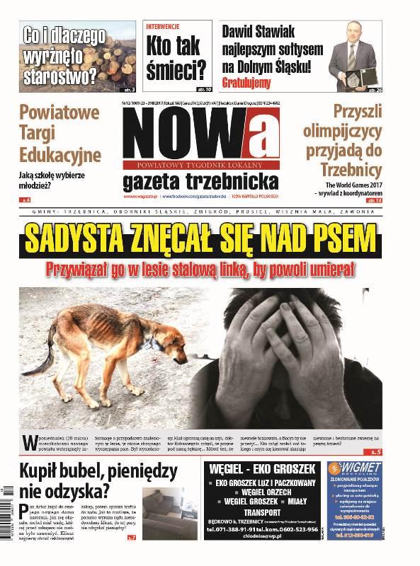 Już jutro ukaże się 12/2017 numer NOWej gazety trzebnickiej