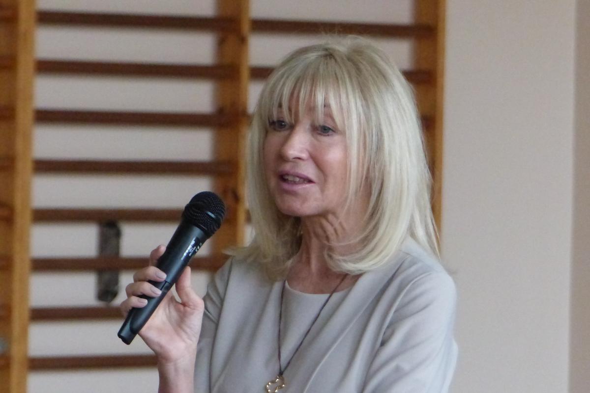 Niecodzienne spotkanie - sędzia Anna Maria Wesołowska w Czeszowie