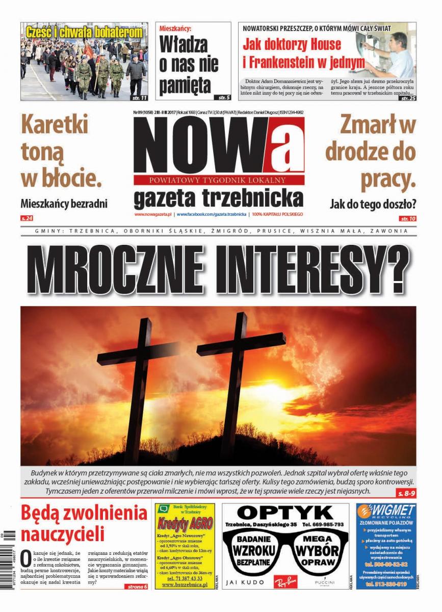 NOWa gazeta trzebnicka już od czwartku w sklepach