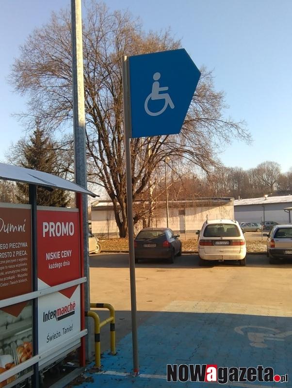 Nowe oznaczenia parkingu