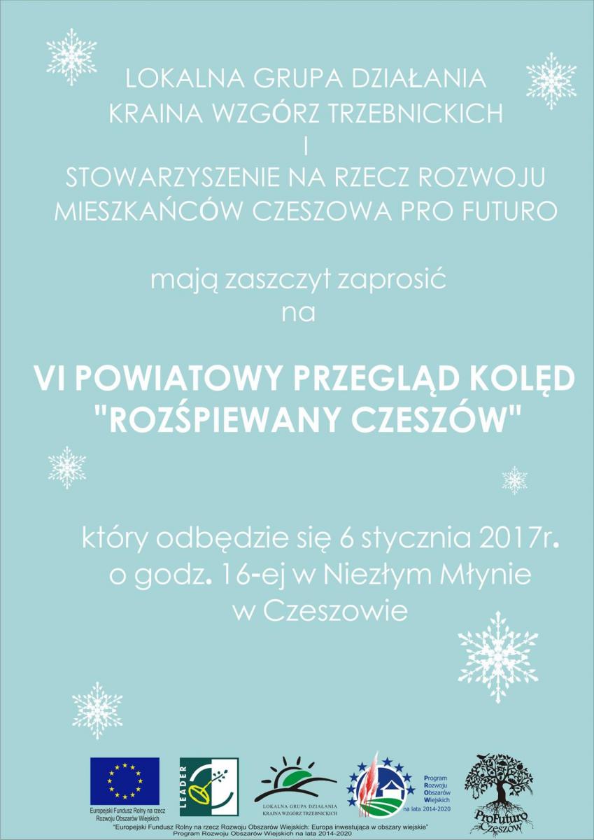 W piątek VI Powiatowy Przegląd Kolęd w Czeszowie