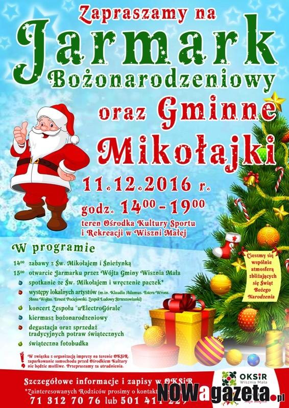 Świąteczny Jarmark zawita do Wiszni Małej