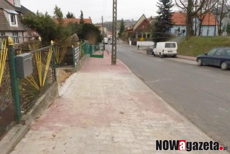 Chodnik przy ul. Kościuszki naprawiony