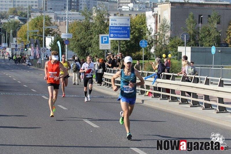 Przebiegł Maraton Warszawski w czasie 2:41:38