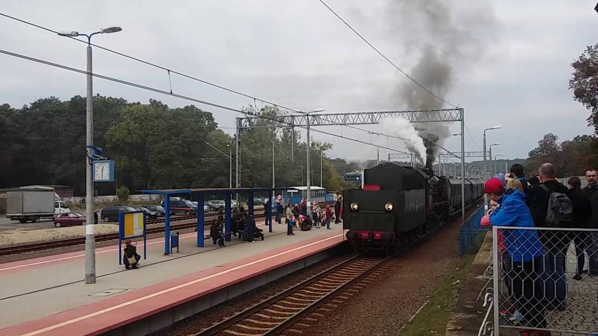 Parowóz, wystawa i wiele atrakcji
