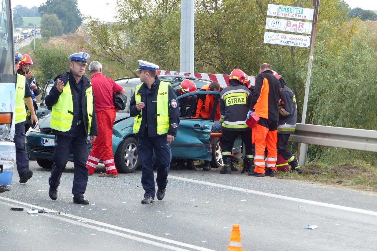 Groźny wypadek na 