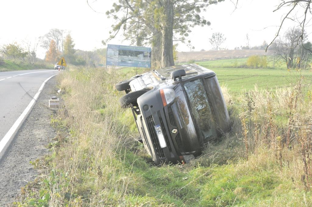 Wypadek pod Głuchowem Górnym, są utrudnienia w ruchu