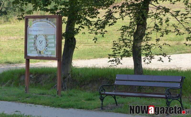 Nowe ławeczki i kubły