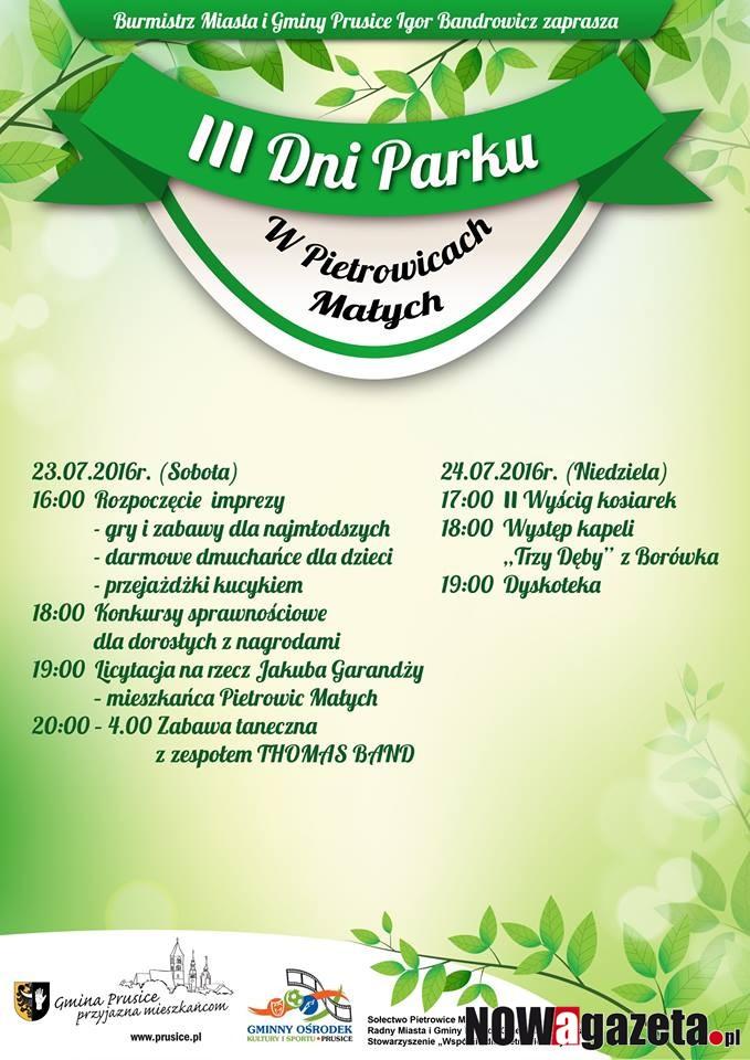 III Dni Parku w Pietrowicach Małych