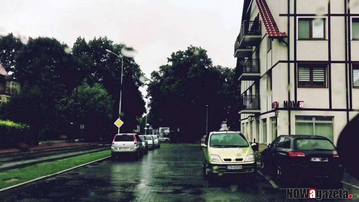 Intensywne opady deszczu nad powiatem [FILM]