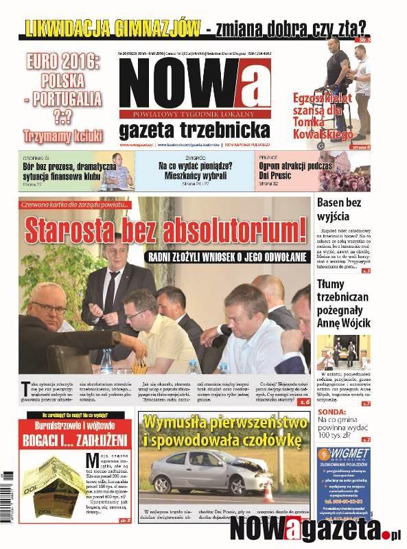 Najnowszy numer 26/2016 NOWej gazety już od jutra w sprzedaży