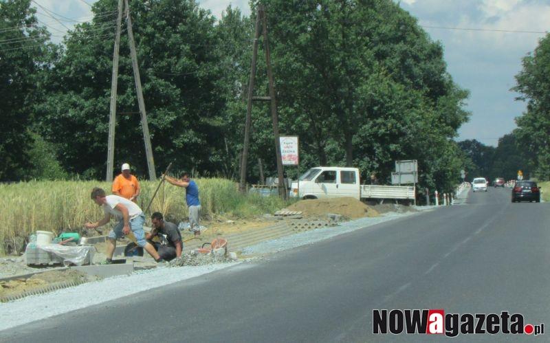 Przez Pęgów szybciej i po równym