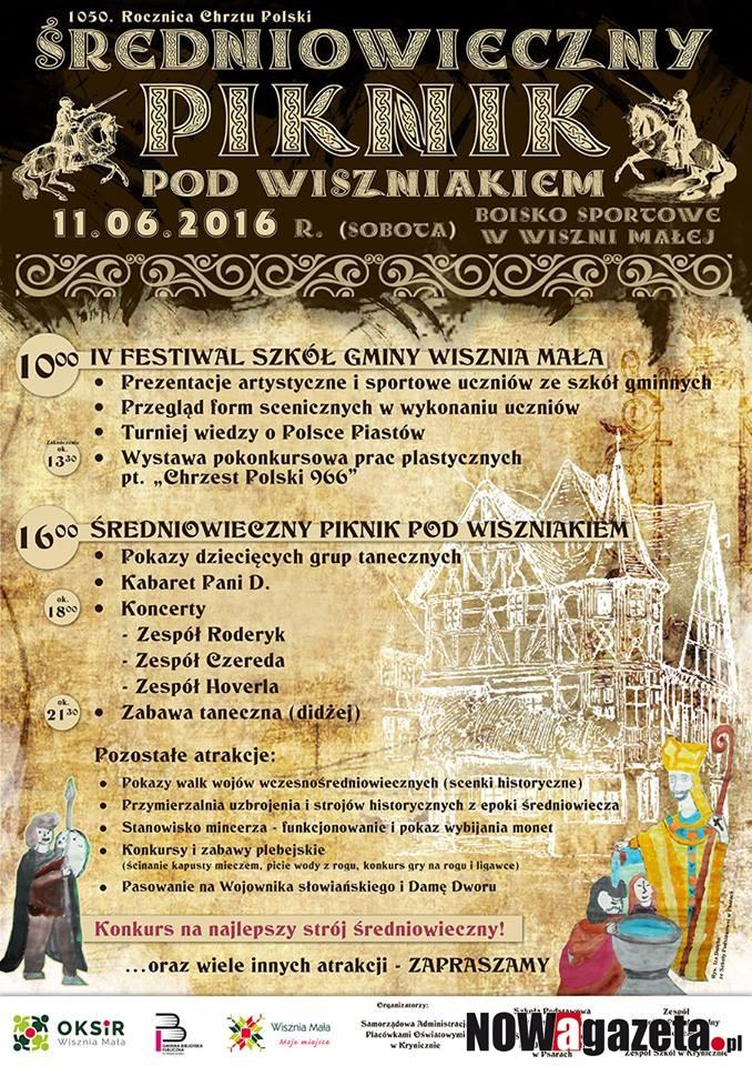 Średniowieczny piknik w Wiszni Małej