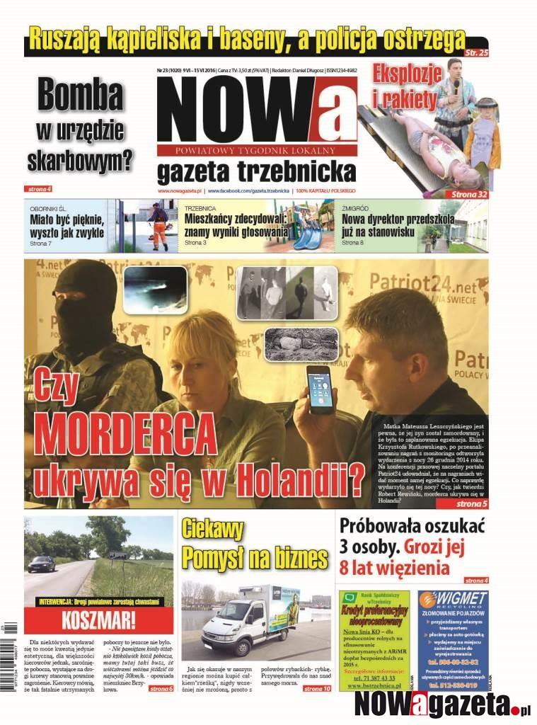 Nowy numer 23/2016 NOWej gazety trzebnickiej