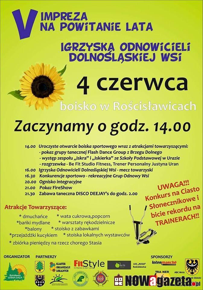Przywitaj lato w Rościsławicach