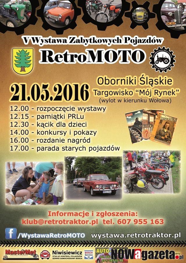 Już za tydzień V Wystawa Zabytkowych Pojazdów RetroMOTO