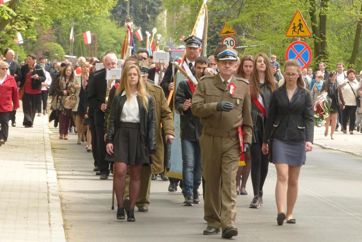 Trwają uroczystości 3 Maja w Obornikach Śląskich