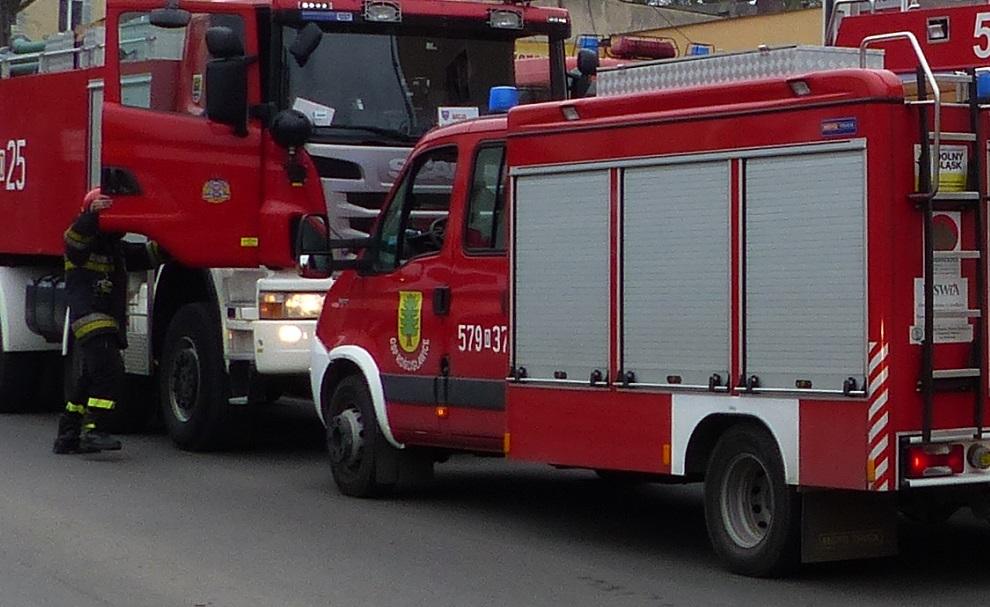 Wypadek na krajowej 
