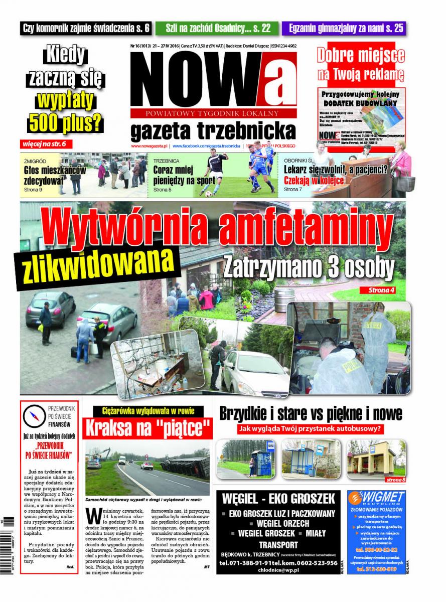Już od jutra w sprzedaży 16/2016 numer