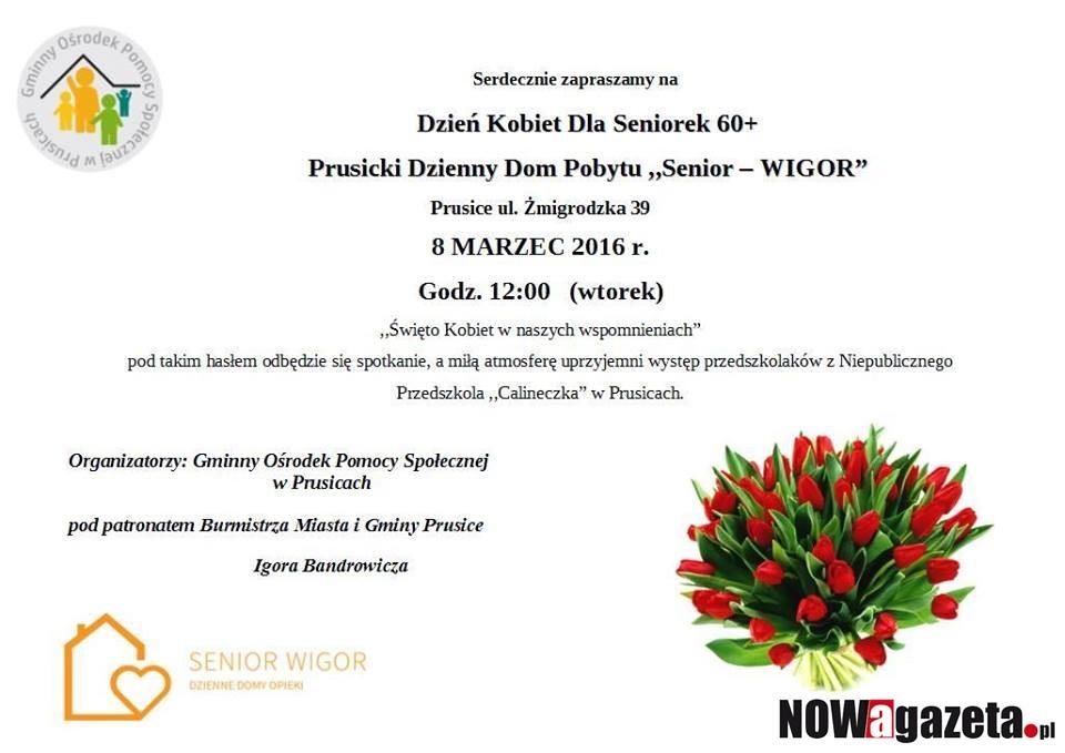 Dzień Kobiet dla prusickich seniorek