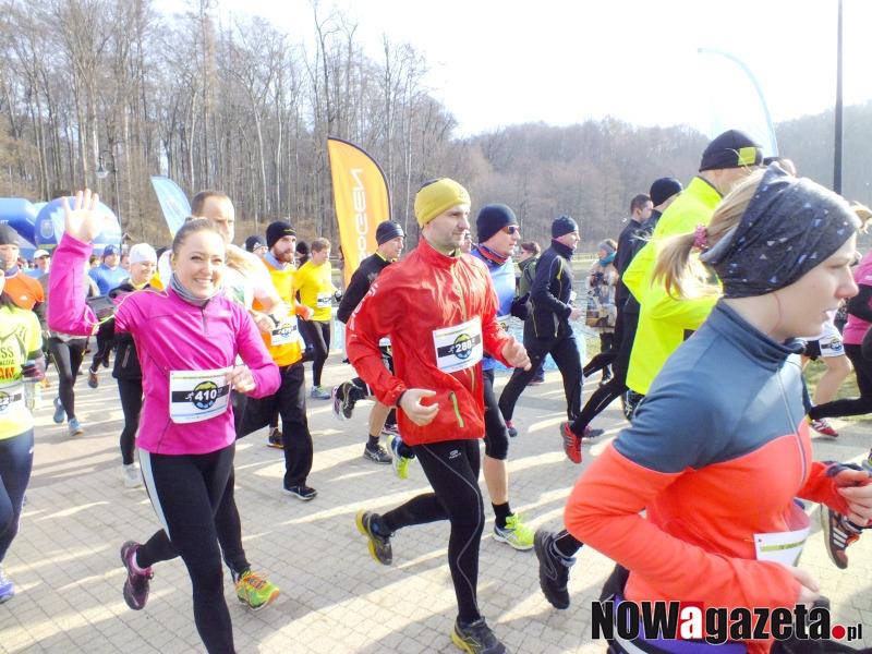 Rekordowa frekwencja na mecie biegu w Trzebnicy