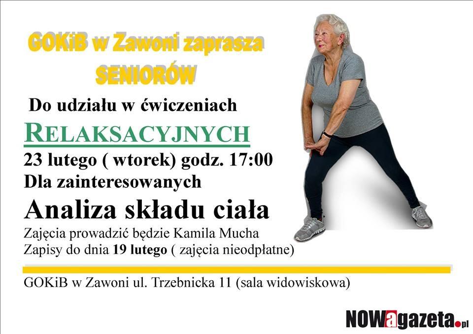 Ćwiczenia relaksacyjne dla seniorów