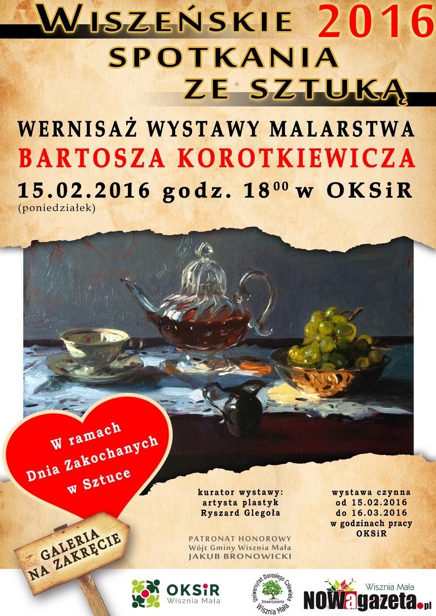 Wernisaż Bartosza Korotkiewicza
