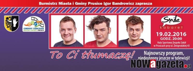 Kabaret Smile na Prusickiej Scenie Kabaretowej 2016