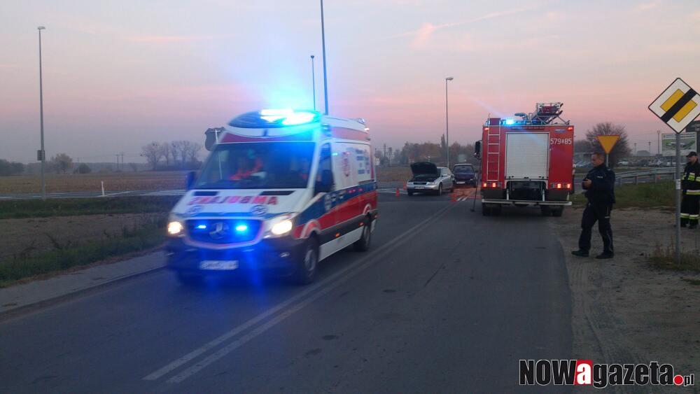 Wypadek pod Żmigrodem, były utrudnienia w ruchu