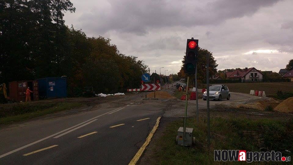 Rozpoczął się remont drogi w Golędzinowie
