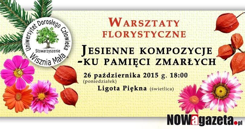 Nauczą jak układać kwiaty