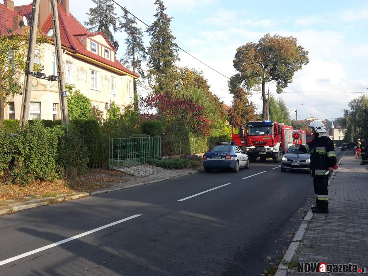 Strażacy interweniowali na Trzebnickiej