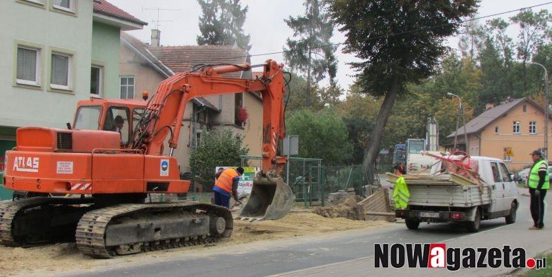 Utrudnienia na obornickich drogach
