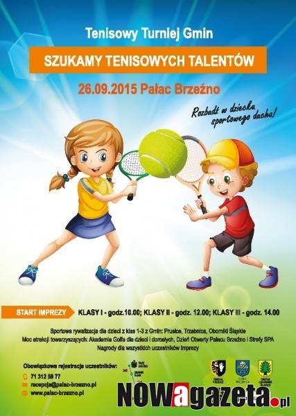 Turniej tenisowy dla młodych zawodników
