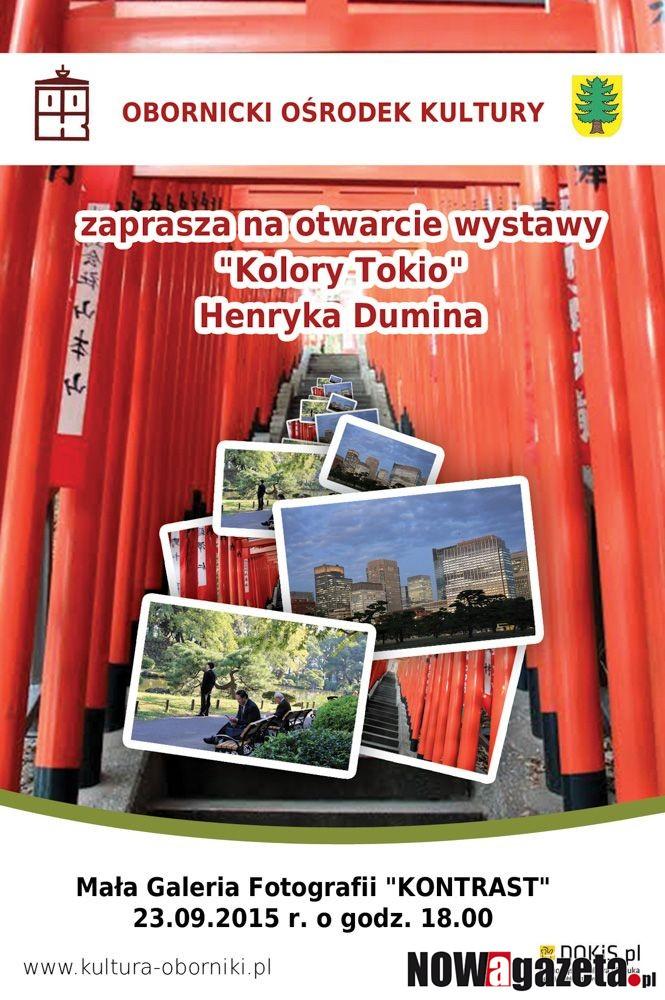 Ośrodek kultury zaprasza na wystawę - Kolory Tokio