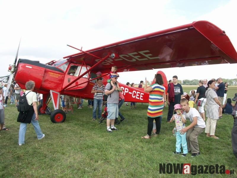 Piknik lotniczy w Szymanowie