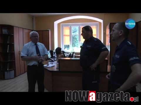 Policja w starostwie! Gdzie podziały się klucze? Zobaczcie film...