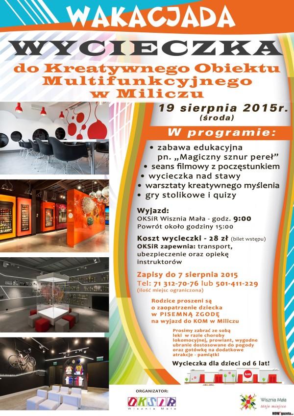 Twoje dziecko może zwiedzić Kreatywny Obiekt Multifuncyjny w Miliczu