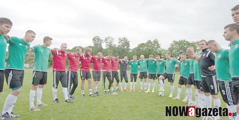 Śląsk Wrocław trenował w Trzebnicy