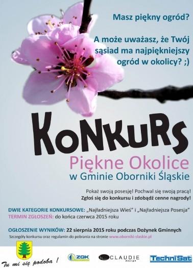 KONKURS - Piękne okolice w Gminie Oborniki Śl.
