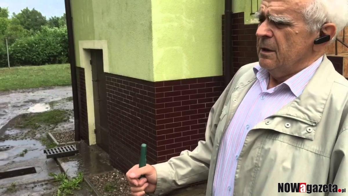 Zalana Trzebnica. Zobaczcie co działo się po kilkuminutowym oberwaniu chmury...
