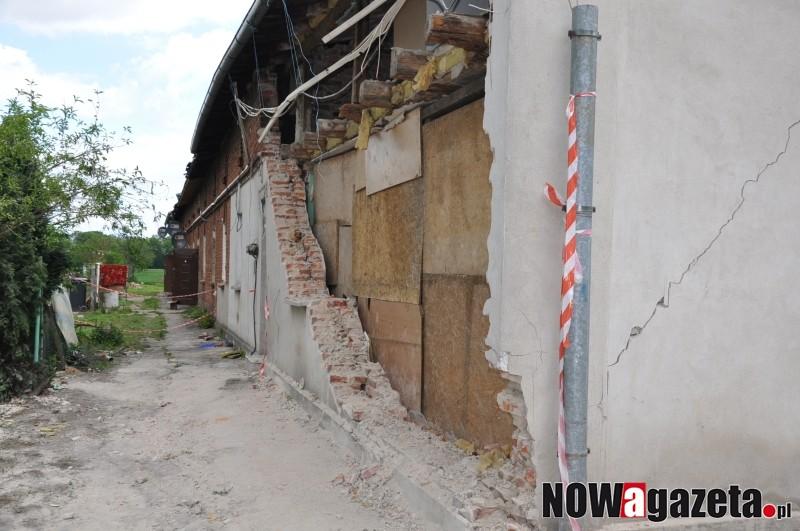 Wybuch uszkodził ich mieszkanie