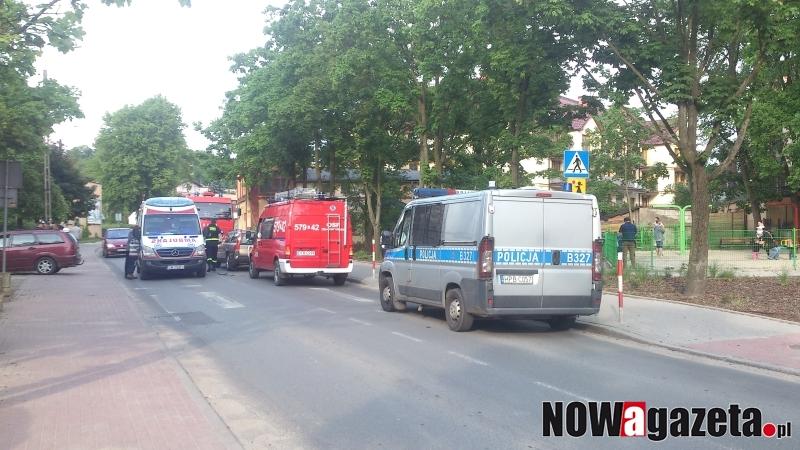 Kolizja przy przejściu