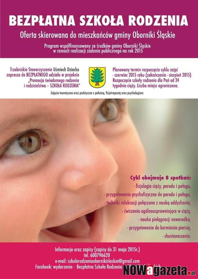 Bezpłatna szkoła rodzenia dla oborniczan