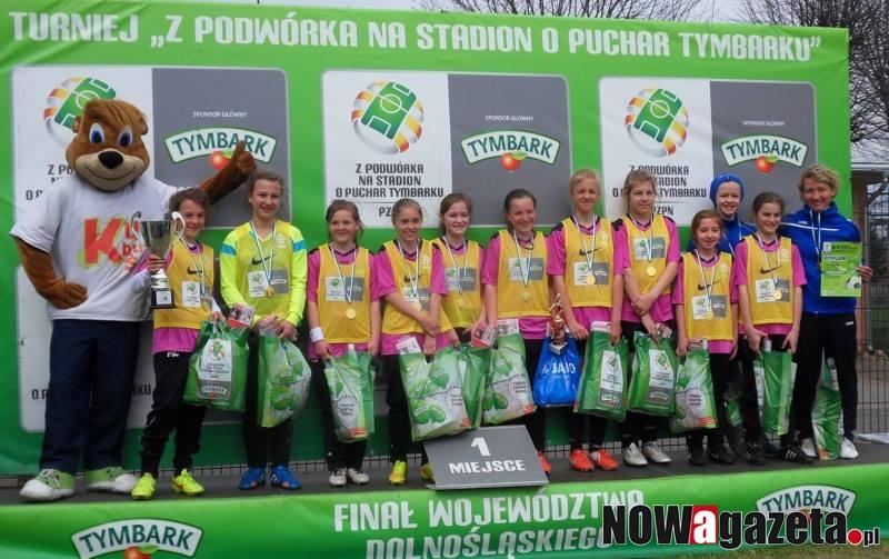 Młode piłkarki Zorzy Pęgów najlepsze na Dolnym Śląsku