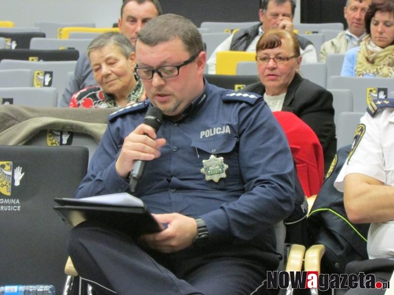 Coraz mniej policjantów