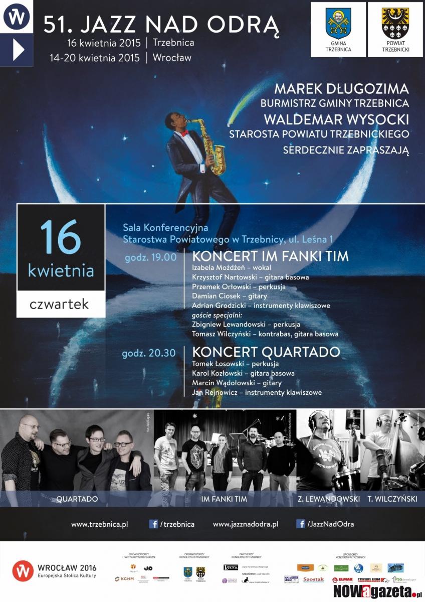 Jazz nad Odrą w Trzebnicy już jutro